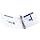 Avery Durable View Binder with 2 Inch Gap Free Slant Ring, White, One Binder (9501)