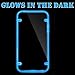 Luminous Glow in the Dark Cover Case for iPhone 6 Plus / 6S Plus 5.5 inch Screen (Set of 2: Blue + Green) - Perfect Fit Hard Cases For Girls And Guys - Paragon Coast