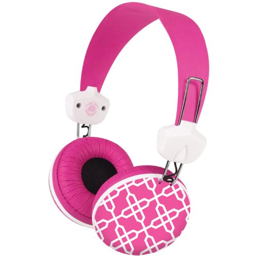 Hot Pink Headphones