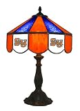 Syracuse Orange 14 Tiffany Style Table Lamp