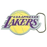 Los Angeles Lakers Pewter Team Logo Belt Buckle