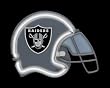 Oakland Raiders Neon Helmet