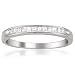 14k White Gold Princess-cut Diamond Bridal Wedding Band Ring (1/4 cttw, I-J, I2-I3)