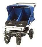 Mountain Buggy Urban Double Elite Stroller in Mediterranean Blue