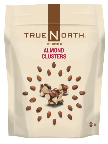 True North Almond Nut Clusters, 5.5-Ounce Bags (Pack of 10) by True North