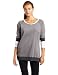 Hknb Heidi Klum For New Balance Women's Flashdance Sweatshirt, Grey/Charcoal, Large Hknb Heidi Klum For New Balance Women's Flashdance Sweatshirt, Grey/Charcoal, Large