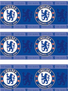 Chelsea FC Crest Wallpaper Border