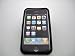 iPhone 2G, 3G/3Gs Black Silicone Skin and Screen Protector pack by Prima Cases