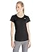 New Balance Women's Accelerate Short Sleeve, Black, Large
