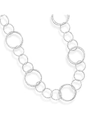 24" Diamond Cut Link Necklace