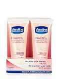Vaseline Intensive Care, Healthy Hand & Nail Care Lotion, Twin Pack, 3FL Oz