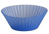 Le Creuset Silicone 6-Piece Baking Cup Set, Blue Mist