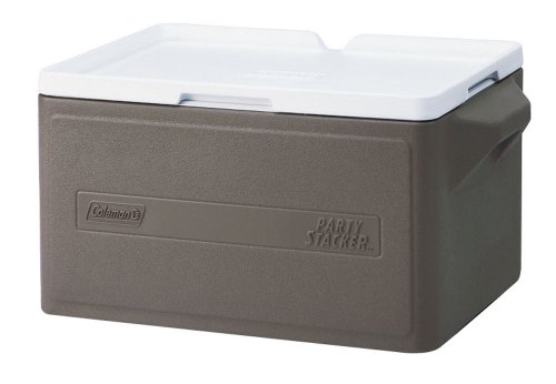 Coleman 33-Quart Party Stacker Cooler, Gray
