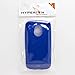 Hyperion Samsung Galaxy Nexus Extended Battery HoneyComb TPU Case-Retail Packaging for ALL Hyperion, Qcell, and Anker-Blue