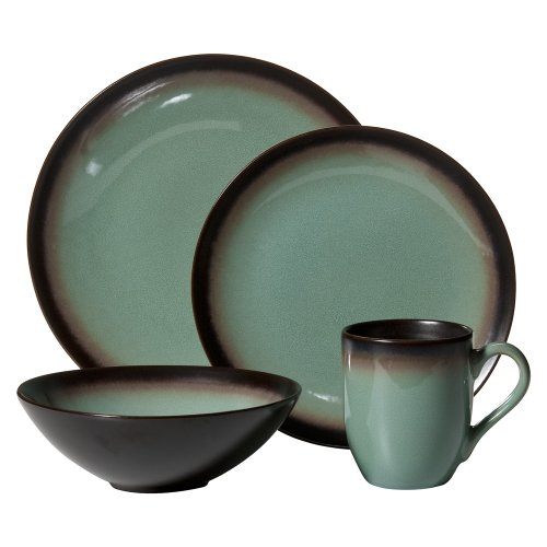 Home Thira Teal 16 pc. Dinnerware Set 41SgOb2yWZL Home Thira Teal 16 pc. Dinnerware Set