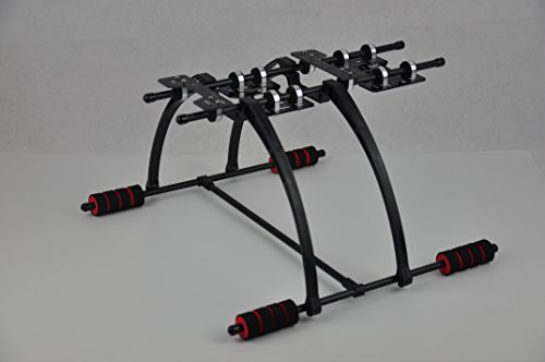 Zjchao(tm) fpv anti-vibration multifunction landing skid kit for …