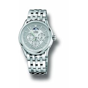 Oris Men's Artelier Complication Automatic Stainless Steel Watch #581 7592 4051MB
