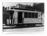 Historic Print (S): United States Railway Post Office car of the
Capital Traction Company, Washington, D.C.