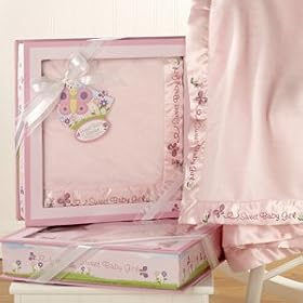 "Sweet Baby Blanket? with Maddie?s Meadow Keepsake Box