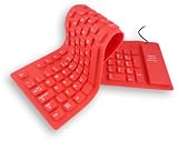 Review greymobiles  / USB Flexible & Waterproof Silicone Keyboard - UK Layout/Spec (RED)