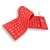 USB Flexible & Waterproof Silicone Keyboard - UK Layout/Spec (RED)