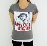 Grey Birdcage Tee S