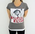 Grey Birdcage Tee