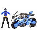 Power Rangers Samurai Disc Cycle and Figure (Blue)
