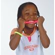 Chewable Necklace and Bracelet Set (Blue)