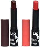 Color Fever X Matte Lipstick - Rose Wood 3.5g / Coral 3.5g RS.295.00 (50.00% Off) - Amazon