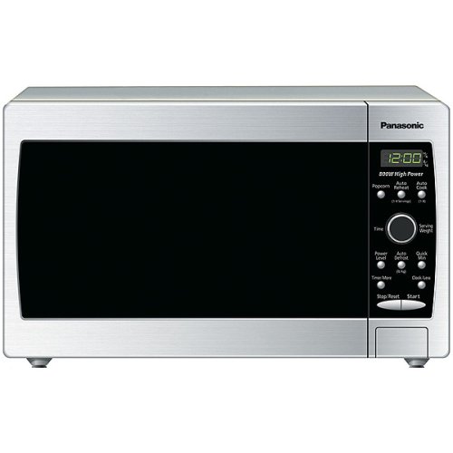 Panasonic 0.8-Cubic-Foot Microwave, Stainless Steel