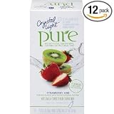 Crystal Light On The Go Pure Fitness Strawberry Kiwi, 7-Count Boxes (Pack of 12)
