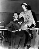 Adventures Of Superman 12x16 Matte B&W Photo (George Reeves Noel Neill - Portrait)