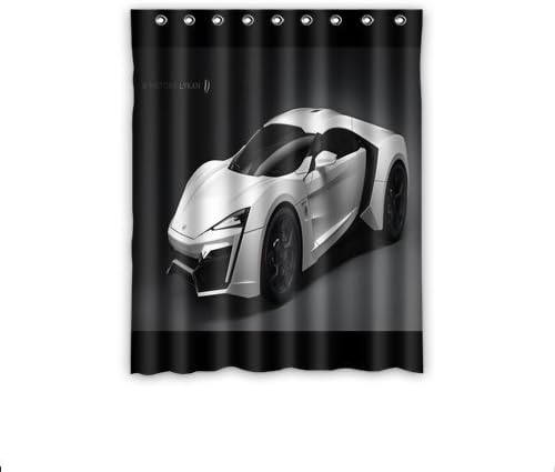 Custom Luxury Car Window Curtain Drapery/Panels/Treatment Polyester Size 52w x 63h inches(One Piece)