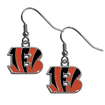 NFL Cincinnati Bengals Dangle Earrings