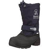 Kamik Waterbug5X NK8060, Unisex - Kinder Stiefel, Blau (DNA), EU 31 (US 13)