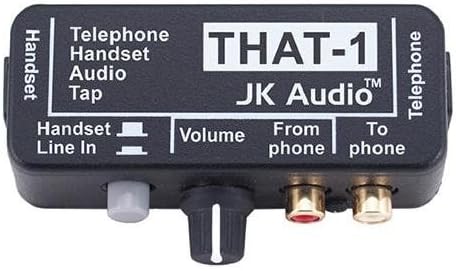 JK Audio THAT-1 Telephone Handset Audio Tap