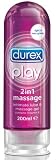 Durex Play 2in1 Light & Non Greasy Massage Lubricant With Soothing Aloe Vera -  200ml