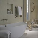 24 Polished Nickel Wall-Mounted Towel Warmer