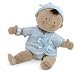 Rosy Cheeks Brunette Baby Boy Doll by North American Bear