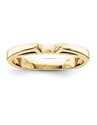 14k Peg Set Solitaire Ring Semi-Mounting, No Center Stone Included