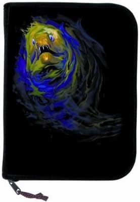 New Scuba Diving 3 Ring Zippered Log Book Binder with PADI Openwater Adventure Log Startup Module #1 & Training Record Valued at $15.95 - Neon Eel (Amphibious Outfitters)