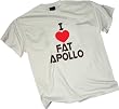 I Heart Fat Apollo - Battlestar Galactica Adult T-Shirt