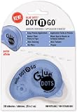 3/8" Poster Dot 'N Go Disposable Dispenser: 200 Clear Dots