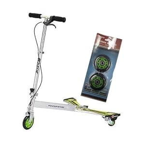 Razor PowerWing DLX Scooter with Replacement Rear Wheels by 