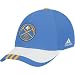 Denver Nuggets Hats : adidas Denver Nuggets Light Blue Youth Draft Day Flex Fit Hat