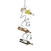 Kitchen & Housewares : Oenophilia 6-Bottle Climbing Tendril Hanging Wine Rack, Black