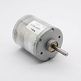 Dowonsol 5-15V DC マイクロギア モーター、スチール製ベベルギア 高トルク低騒音