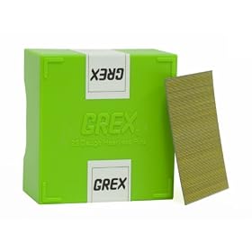 GREX P6/45L 23 Gauge 1-3/4-Inch Length Headless Pins (10,000 per box)