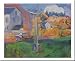 Country Scene in Brittany by Paul Gauguin Fine Art Print / Poster 31.00 x 24.00 in.